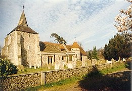 Please click this image of the Parish Church of St Michael & All Angels, Mickleham, or the link, to visit the Parish of Mickleham